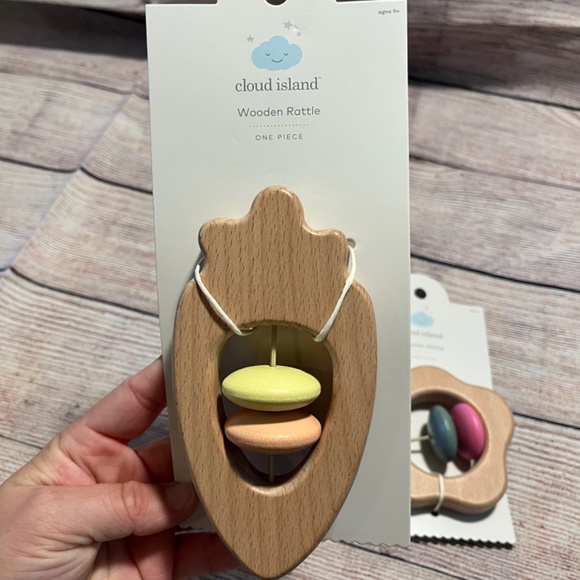 Wooden teething baby toys NWT - Picture 2 of 6